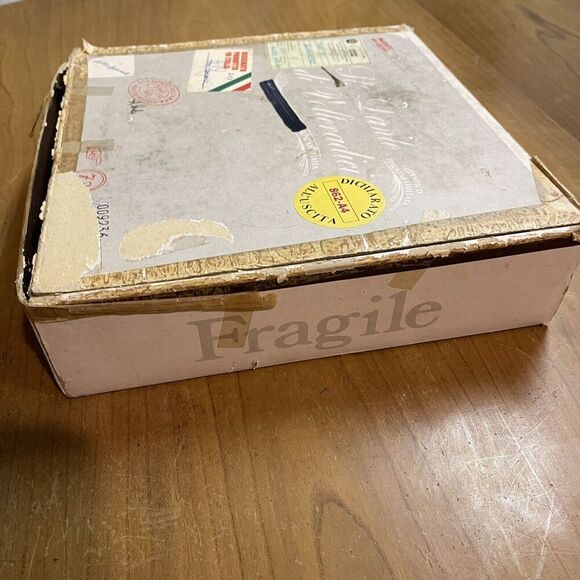 1978 Madonna Profetica Carved Alabastor 3D Plate Italy Madonne‎ Viuenti - Picture 10 of 12